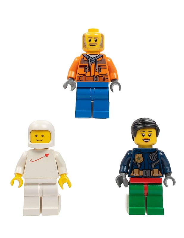 LEGO minifiguuri, 3 kpl - Lasten lelut - 10105395502 - 0