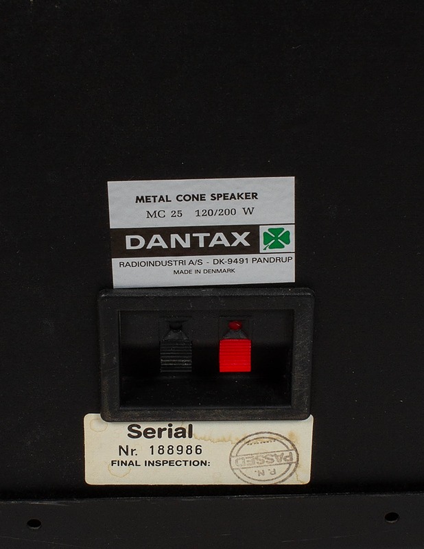 DANTAX MC 25 kaiuttimet - Audio - 10105395519 - 3
