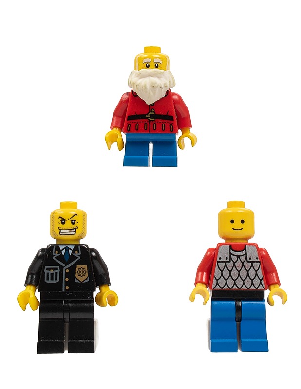 LEGO minifiguuri, 3 kpl - Lasten lelut - 10105395508 - 0