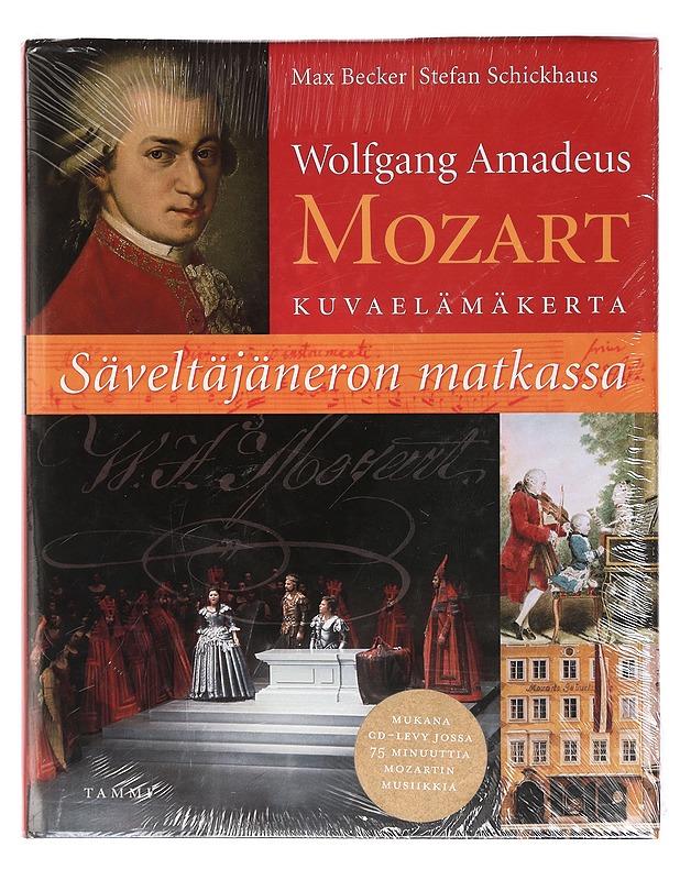 Wolfgang Amadeus Mozart : kuvaelämäkerta - Becker, Max - Historiakirjat - 10105395513 - 0
