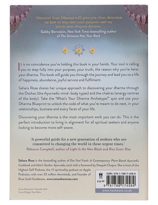 Discover Your Dharma - Sahara Rose - Tietokirjat ja oppaat - 10105395516 - 1
