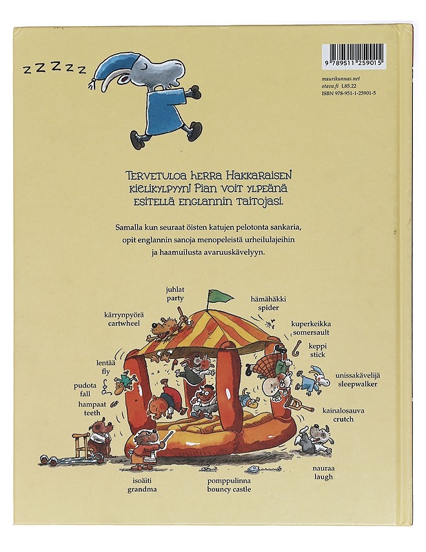 Hullunkurinen kuvasanakirja : suomi-englanti - Mauri Kunnas - Lastenkirjat - 10105395521 - 1
