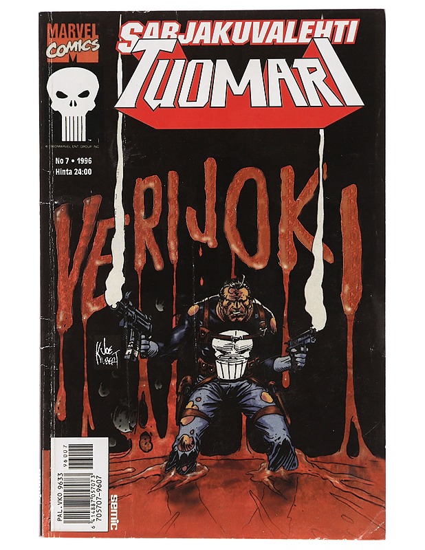 Tuomari No 7/1996 - Chuck Dixon - Sarjakuvat - 10105395533 - 0