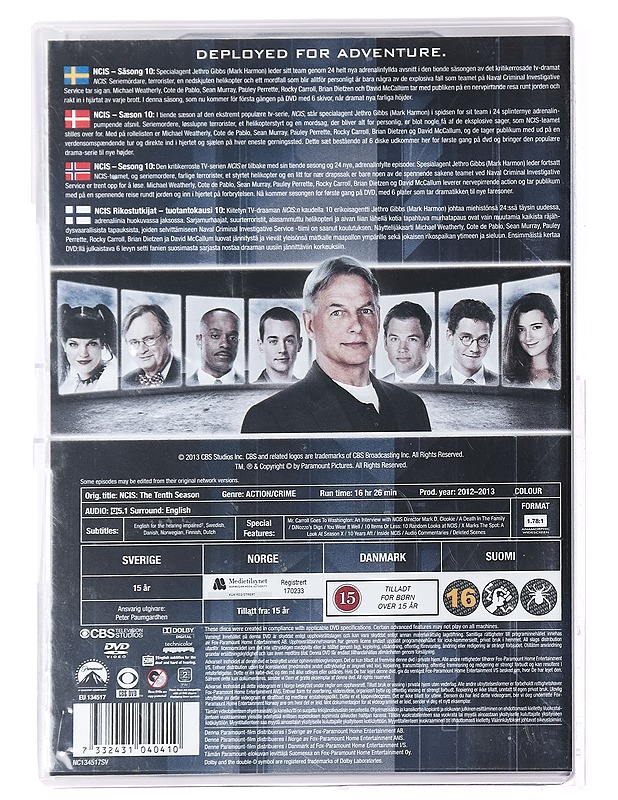 NCIS: 10. Kausi - DVD - DVD-elokuvat - 10105395532 - 1