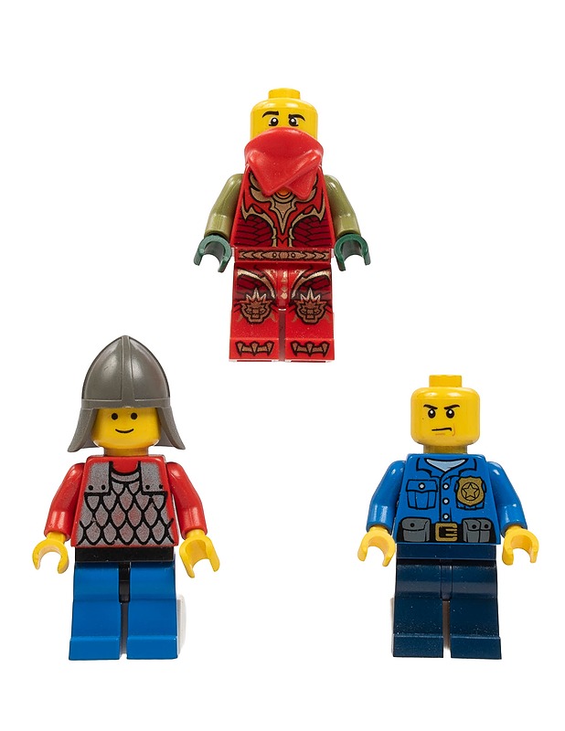 LEGO minifiguuri, 3 kpl - Lasten lelut - 10105395543 - 0
