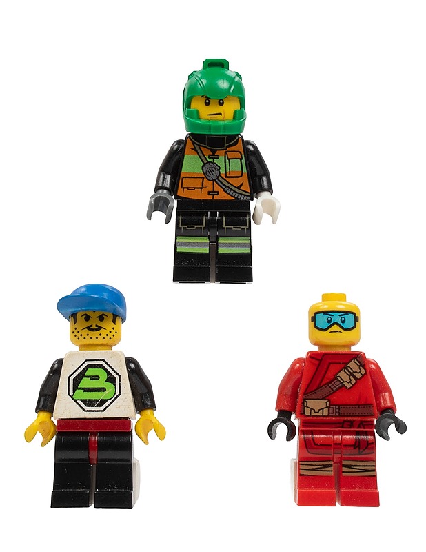LEGO minifiguuri, 3 kpl - Lasten lelut - 10105395549 - 0