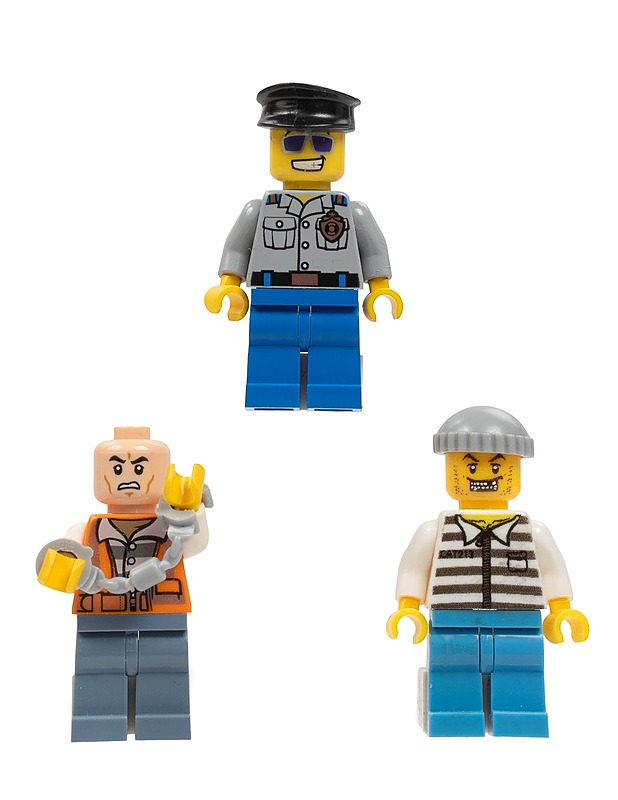 LEGO minifiguuri, 3 kpl - Lasten lelut - 10105395553 - 0