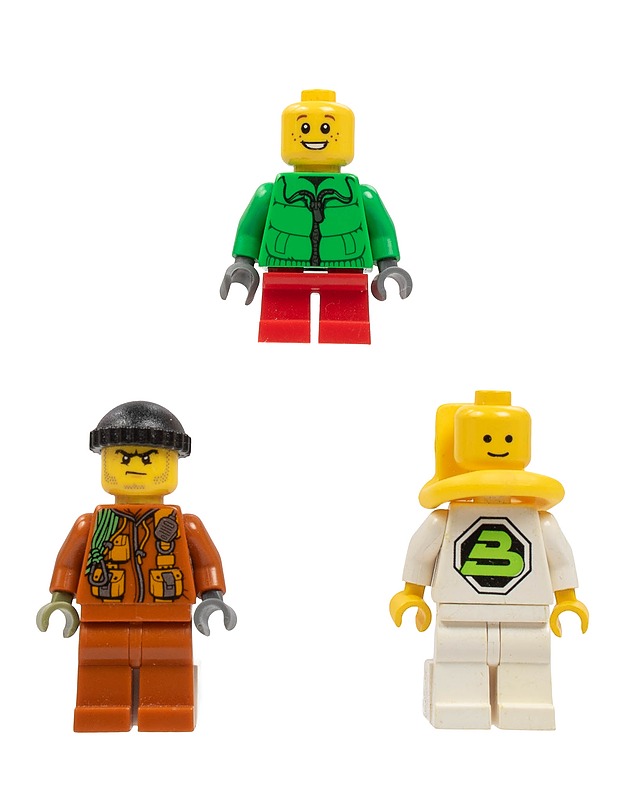 LEGO minifiguuri, 3 kpl - Lasten lelut - 10105395554 - 0