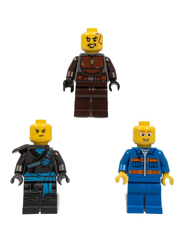 LEGO minifiguuri, 3 kpl - Lasten lelut - 10105395555 - 0
