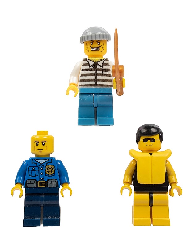 LEGO minifiguuri, 3 kpl - Lasten lelut - 10105395558 - 0