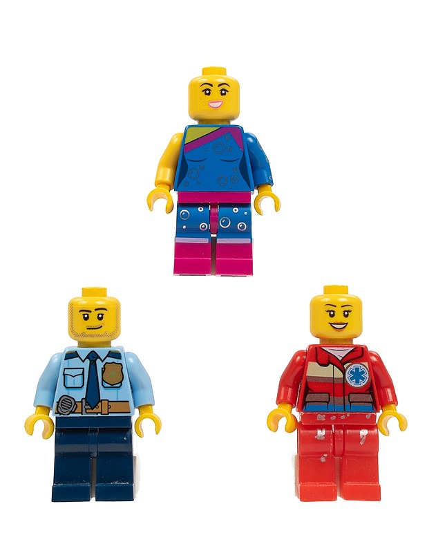 LEGO minifiguuri, 3 kpl - Lasten lelut - 10105395577 - 0
