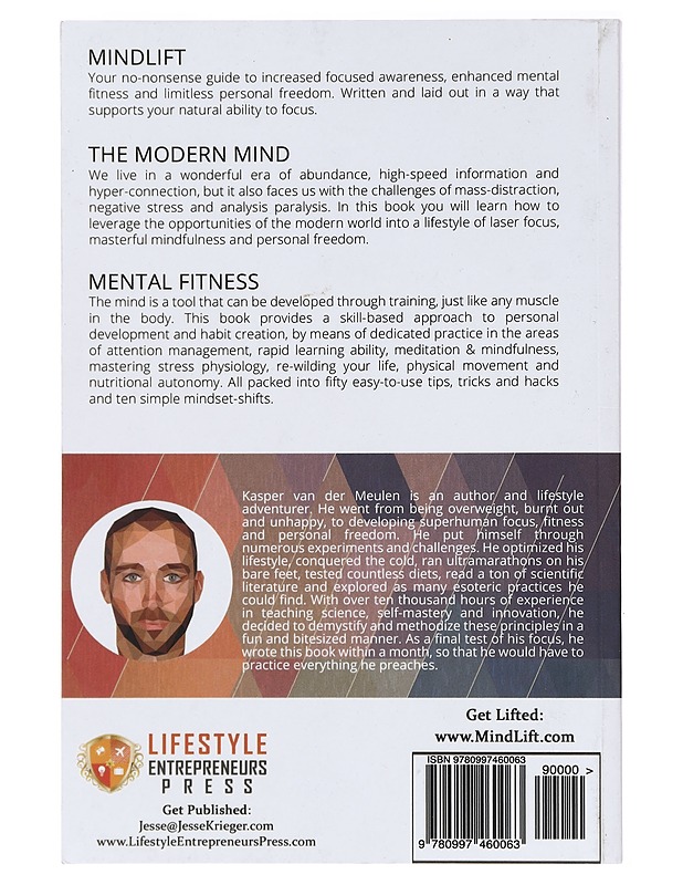 Mindlift : Mental fitness for the modern mind - Kasper van der Meulen - Tietokirjat ja oppaat - 10105395587 - 1