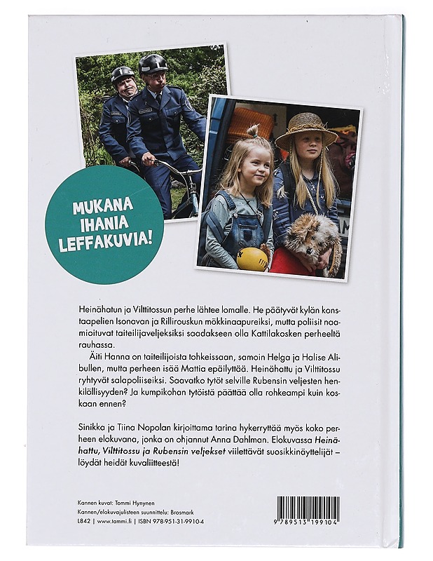 Heinähattu, Vilttitossu ja Rubensin veljekset - Nopola, Sinikka - Lastenkirjat - 10105395591 - 1