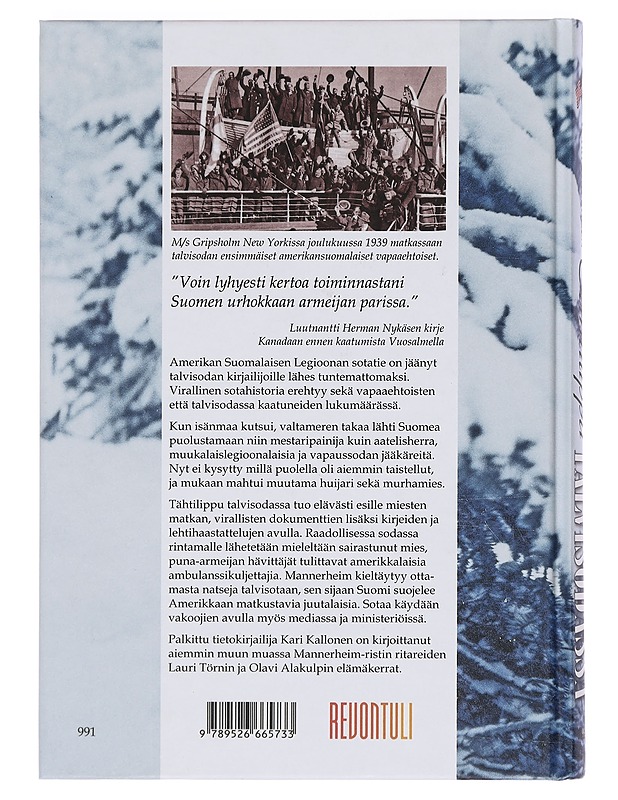 Tähtilippu talvisodassa - Kari Kallonen - Elämäkerrat ja muistelmat - 10105395590 - 1