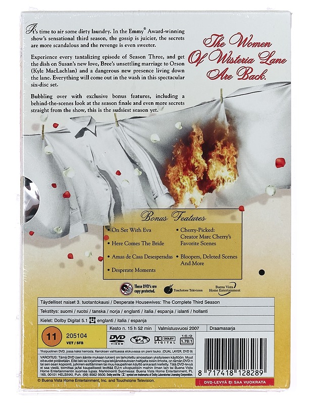 Desperate Housewives 3. kausi - DVD - DVD-elokuvat - 10105395606 - 1