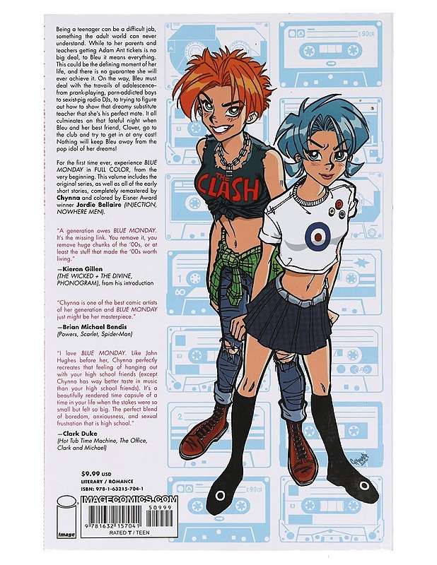 Blue Monday 1 : The Kids Are Alright - Chynna Clugston Flores - Sarjakuvat - 10105395620 - 1