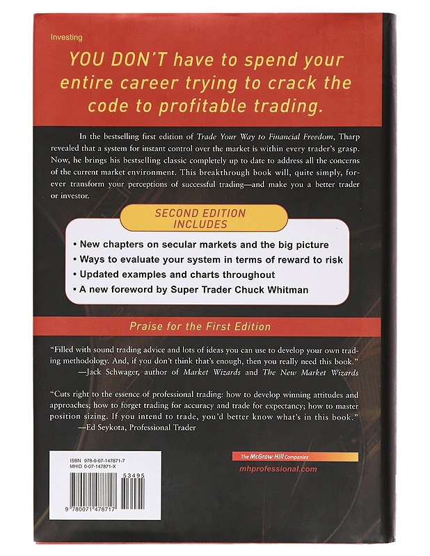 Trade Your Way to Financial Freedom -Tharp, Van K. - Tietokirjat ja oppaat - 10105395653 - 1