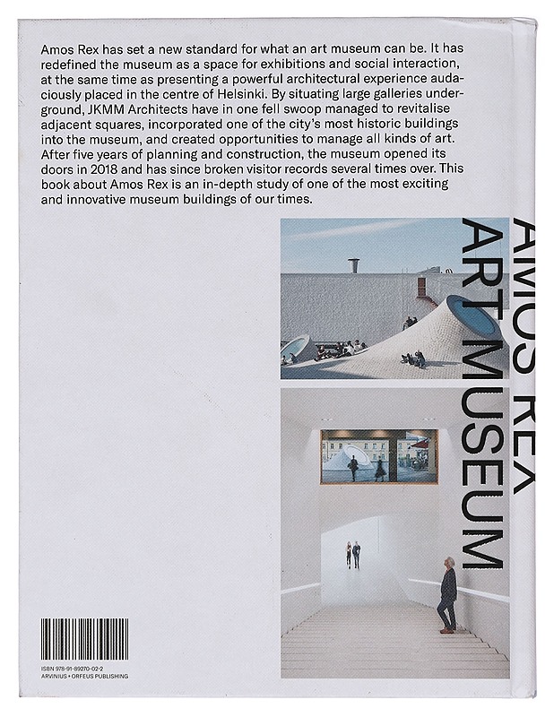 Amos Rex Art Museum : JKMM Architects - Taide- ja kulttuurikirjat - 10105395679 - 1