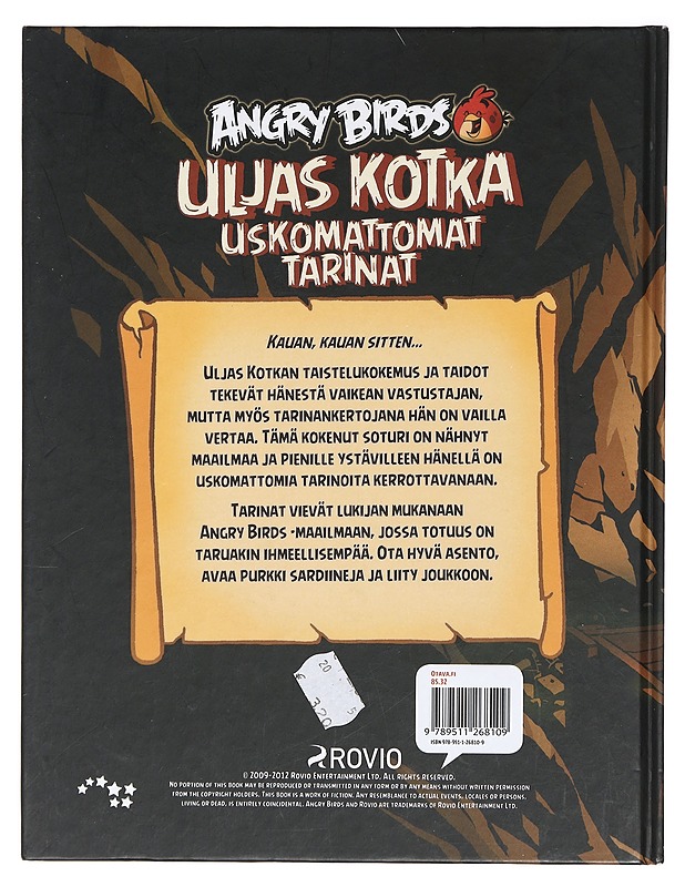 Angry Birds : Uljas kotka : uskomattomat tarinat - Korhonen, Kari - Lastenkirjat - 10105395692 - 1