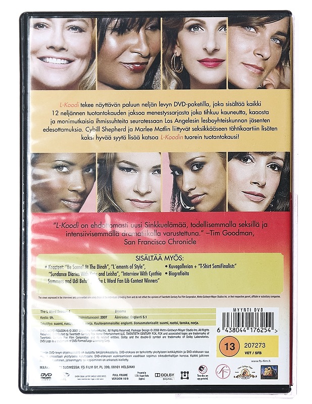 L-koodi: 4. tuotantokausi - DVD - DVD-elokuvat - 10105395721 - 1