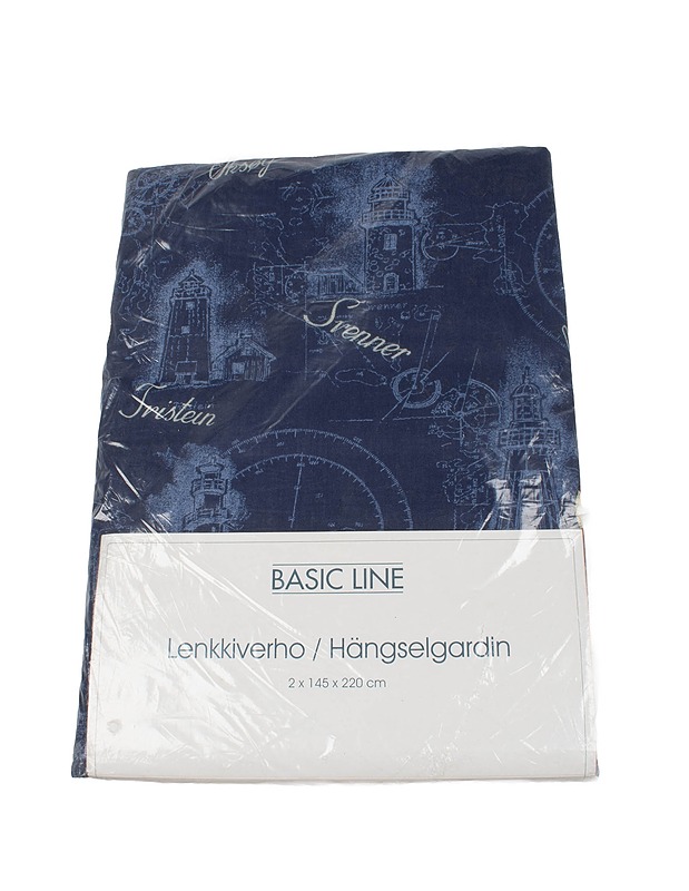 BASIC LINE lenkkiverho, 2 x 145x220 cm - Verhot ja kapat - 10105395738 - 0