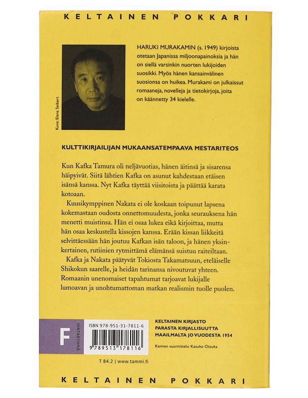 Kafka rannalla - Murakami, Haruki - Romaanit ja novellit - 10105395740 - 1