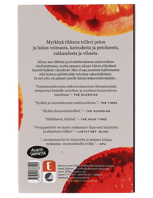 Veriappelsiini - Tyce, Harriet - Jännitys ja dekkarit - 10105395774 - 1