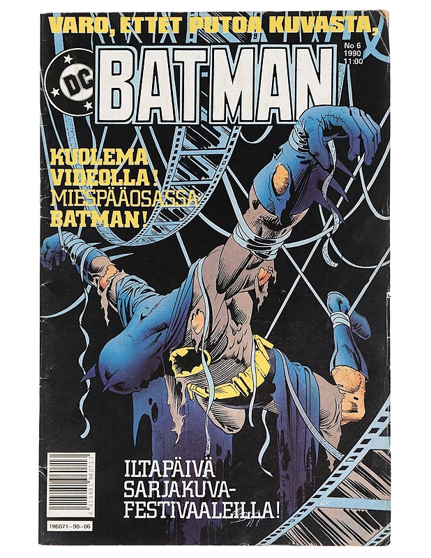 Batman No 6/1990 - M. Tulosmaa - Sarjakuvat - 10105395778 - 0