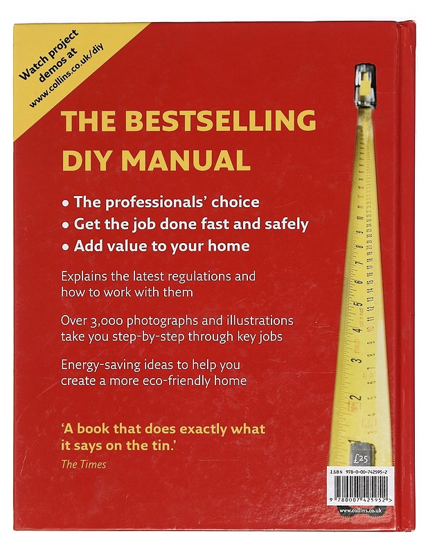 Collins complete DIY manual - Jackson & Day - Tietokirjat ja oppaat - 10105395782 - 1