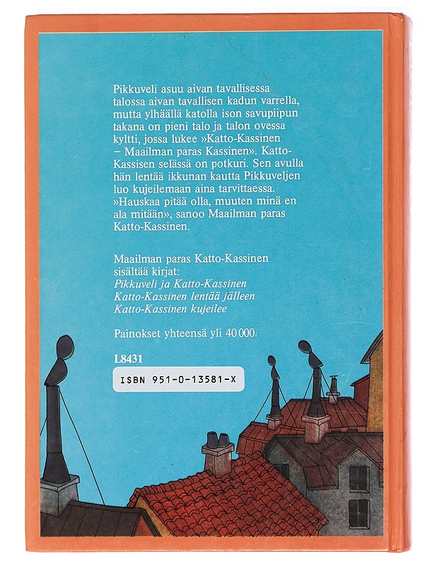 Maailman paras Katto-Kassinen - Lindgren, Astrid - Lastenkirjat - 10105395794 - 1