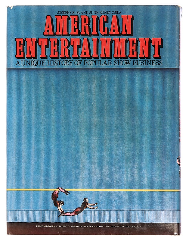 American entertainment - Joseph Csida and June Bundy Csida - Musiikki- ja elokuvakirjat - 10105395815 - 1