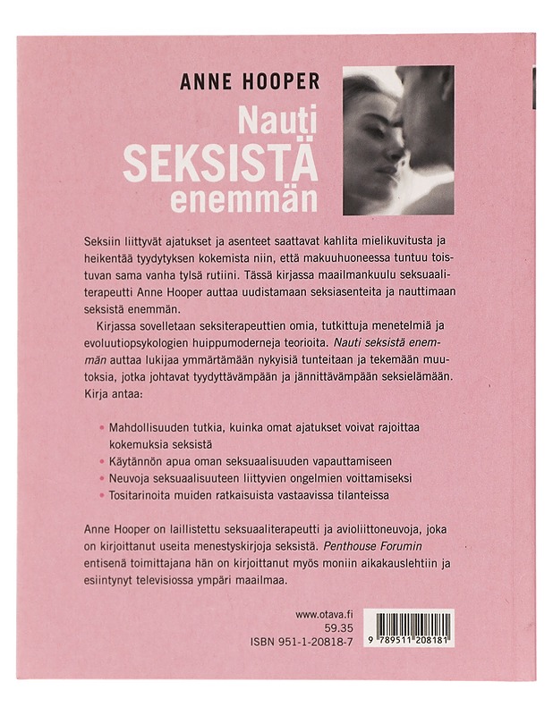 Nauti seksistä enemmän - Hooper, Anne - Tietokirjat ja oppaat - 10105395821 - 1