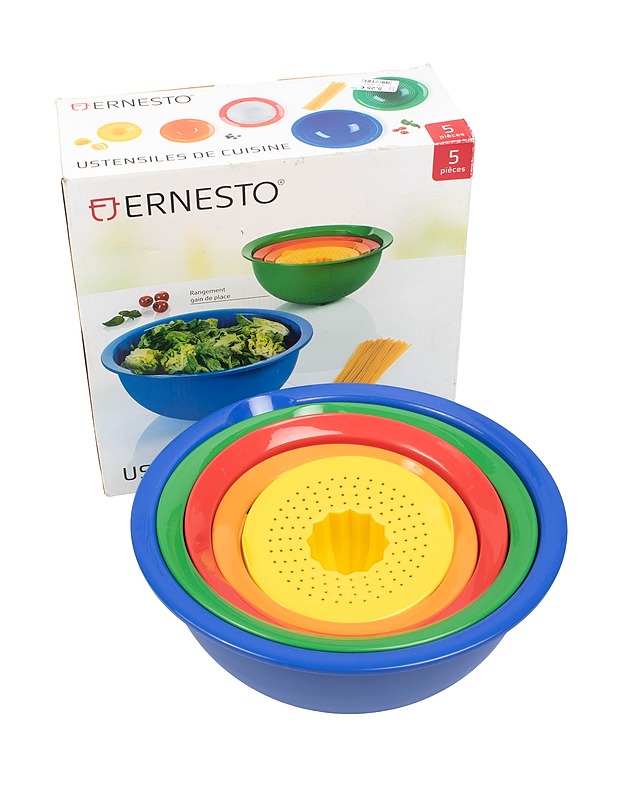 ERNESTO 5-osainen siivilä/kulho setti - Muut astiat - 10105395827 - 0