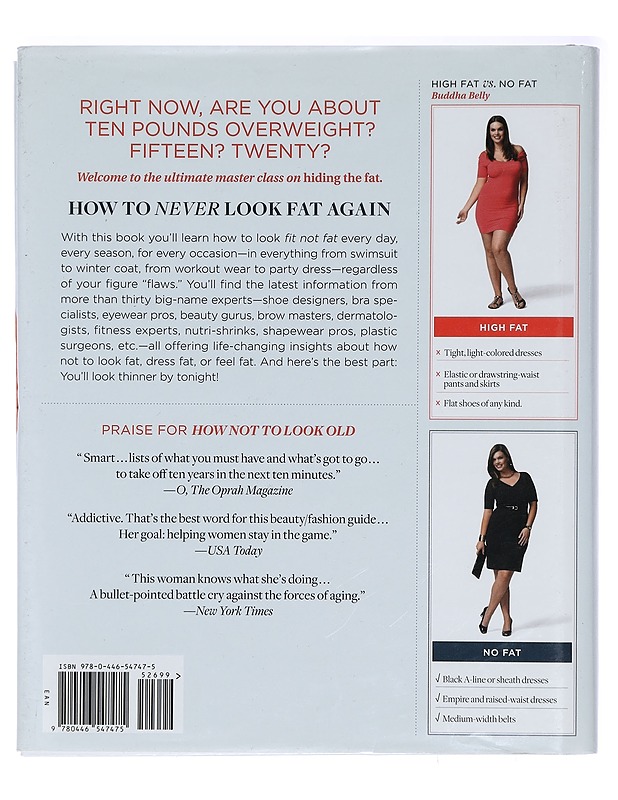 How to Never Look Fat Again: Over 1,000 Ways to Dress Thinner--Without Dieting! -Krupp, Charla - Tietokirjat ja oppaat - 10105395855 - 1