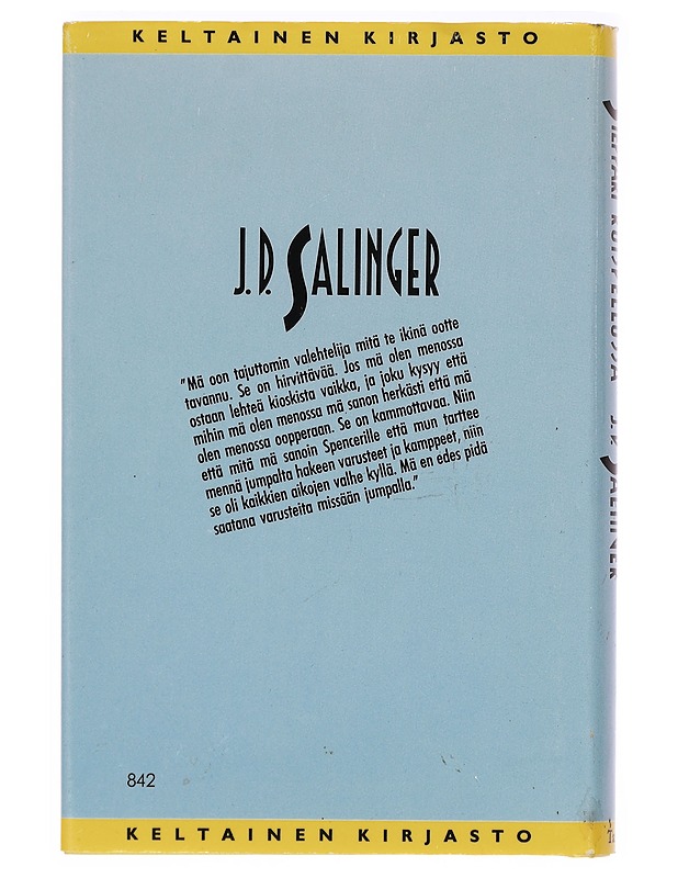 Sieppari ruispellossa - Salinger, J. D. - Romaanit ja novellit - 10105395891 - 1
