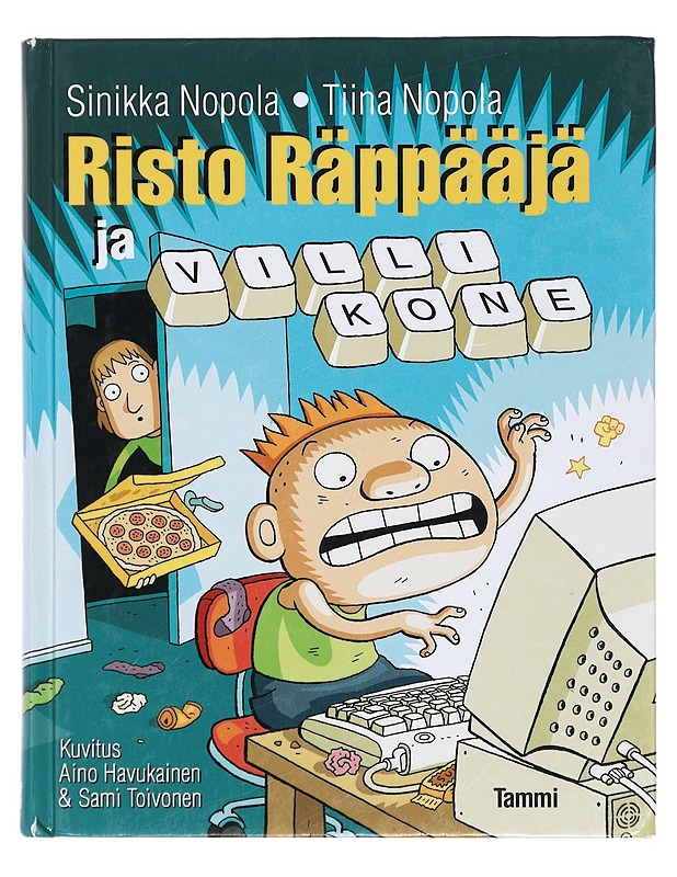 Risto Räppääjä ja villi kone - Nopola, Sinikka - Lastenkirjat - 10105395931 - 0