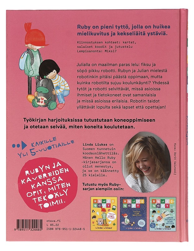 Hello Ruby : robotti koulussa - Linda Liukas - Lastenkirjat - 10105395937 - 1