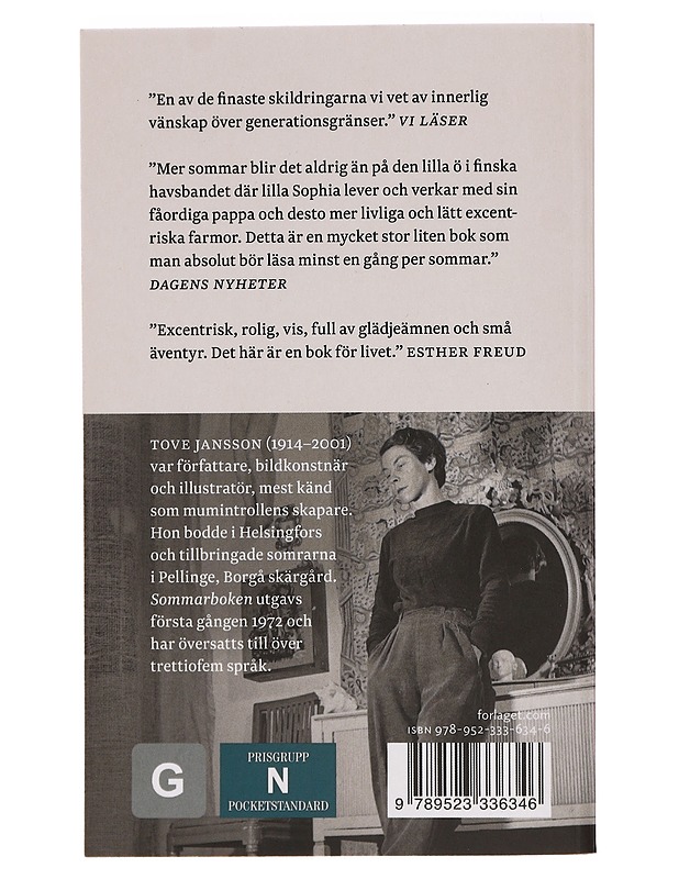 Sommarboken - Jansson, Tove - Romaanit ja novellit - 10105395940 - 1