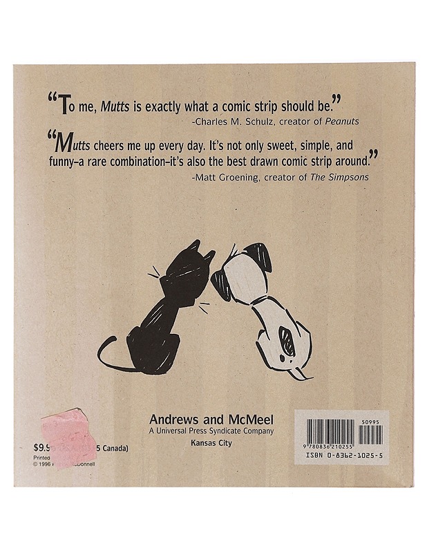Mutts - McDonnell, Patrick - Sarjakuvat - 10105395956 - 1