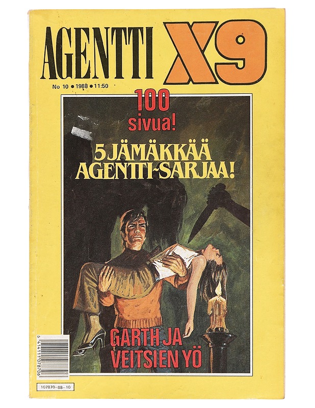 Agentti X9 No 10/1988 - Steve Dowling - Sarjakuvat - 10105395970 - 0