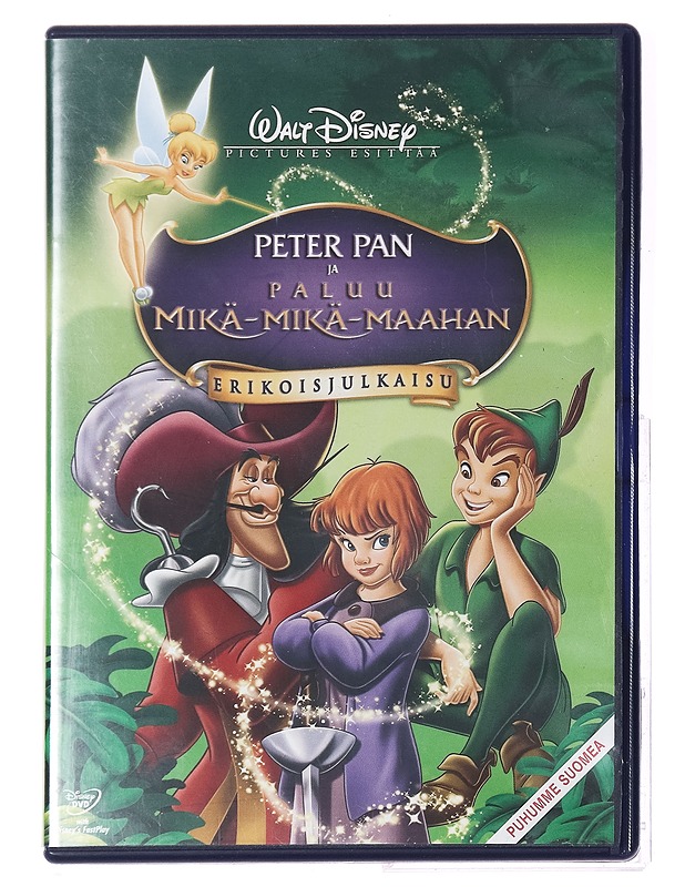 Peter Pan Ja Paluu Mikä-Mikä-Maahan - DVD - DVD-elokuvat - 10105396029 - 0