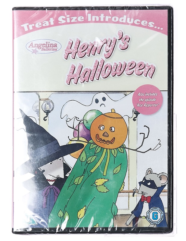Angelina Ballerina: Henry's Halloween - DVD - DVD-elokuvat - 10105396033 - 0