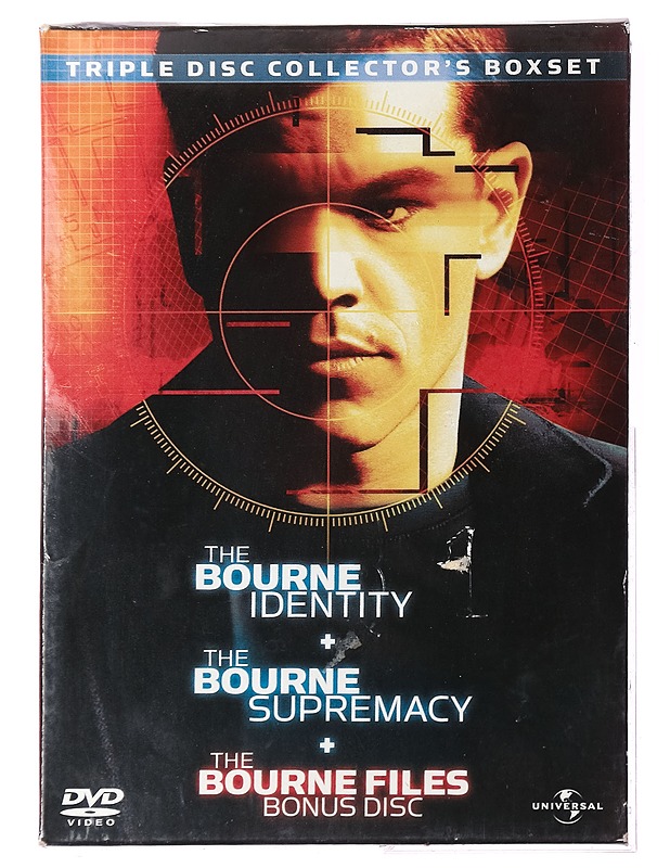 The Bourne trilogia - DVD - DVD-elokuvat - 10105396048 - 0