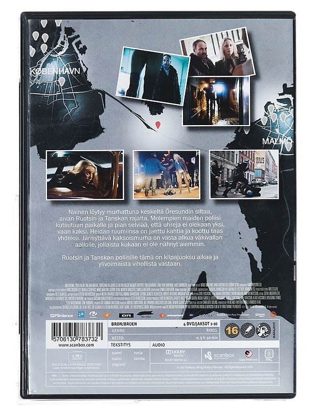 Silta: Kausi 1 - DVD - DVD-elokuvat - 10105396049 - 1