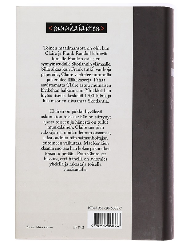 Muukalainen - Gabaldon, Diana - Romaanit ja novellit - 10105396054 - 1