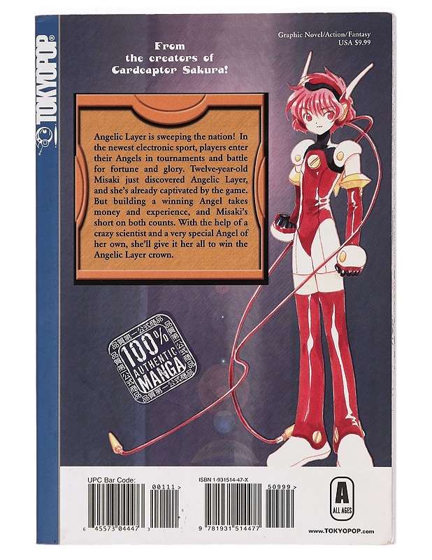 Angelic layer 1-5 - CLAMP - Sarjakuvat - 10105396058 - 2