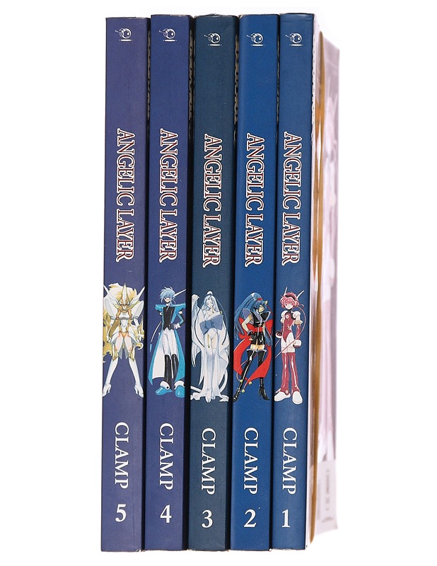 Angelic layer 1-5 - CLAMP - Sarjakuvat - 10105396058 - 1