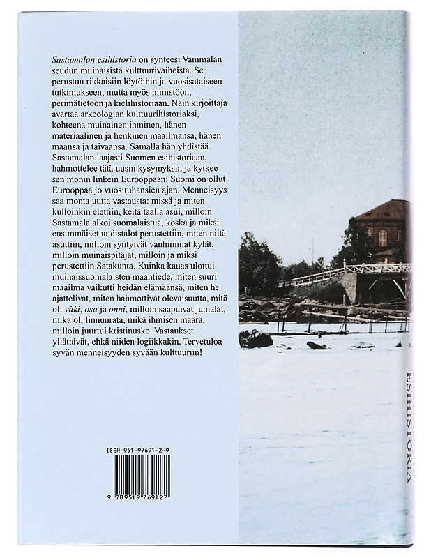 Sastamalan historia: Esihistoria 1,1 ja 1,2 - Unto Salo - Historiakirjat - 10105396063 - 2