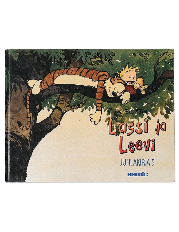 Lassi ja Leevi  juhlakirja 5 - Watterson, Bill - Sarjakuvat - 10105396067 - 0