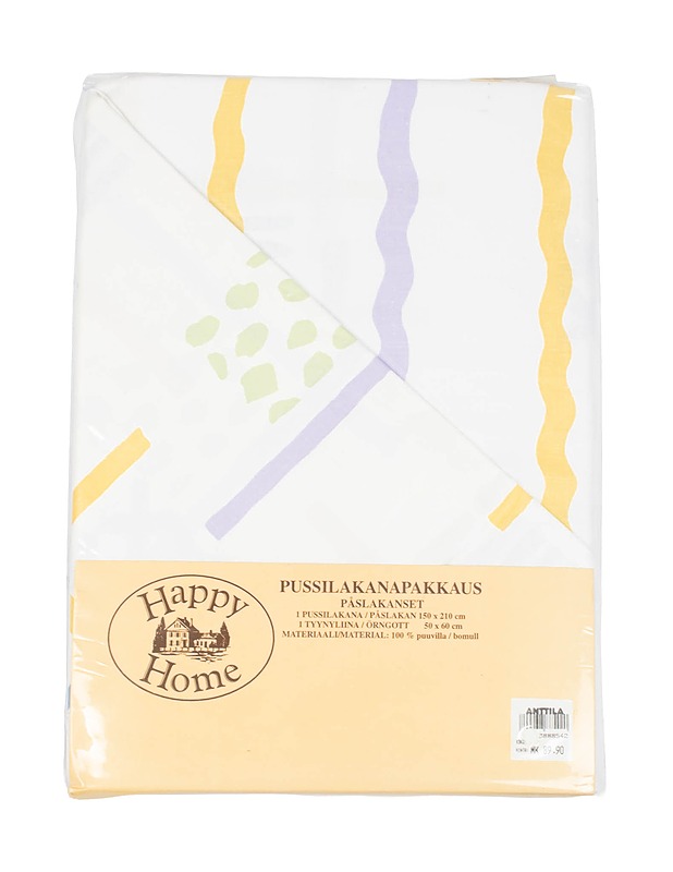 HAPPY HOME pussilakanasetti, 150 x 210 cm - Liinavaatteet - 10105396078 - 0